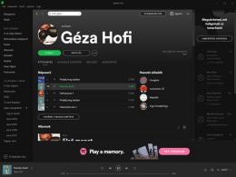 Nem zenei alapú médiák a Spotify-on - Hofi Géza és podcastok